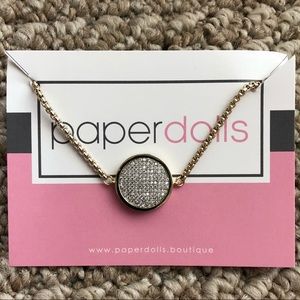 NWT Paper Dolls Boutique Gold & Silver Bracelet